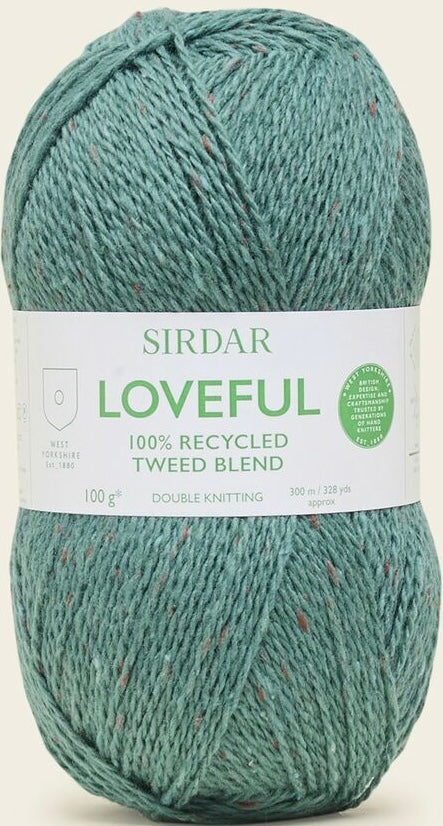 Sirdar Loveful 100% Recycled Tweed Yarn