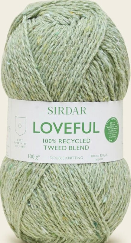 Sirdar Loveful 100% Recycled Tweed Yarn