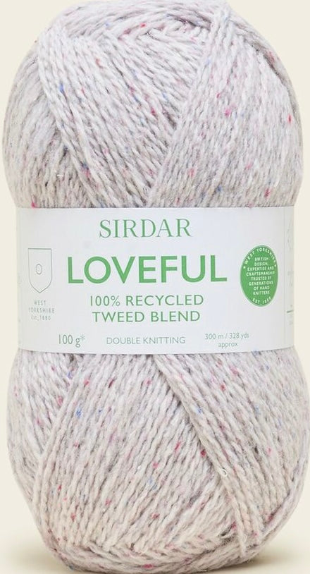 Sirdar Loveful 100% Recycled Tweed Yarn