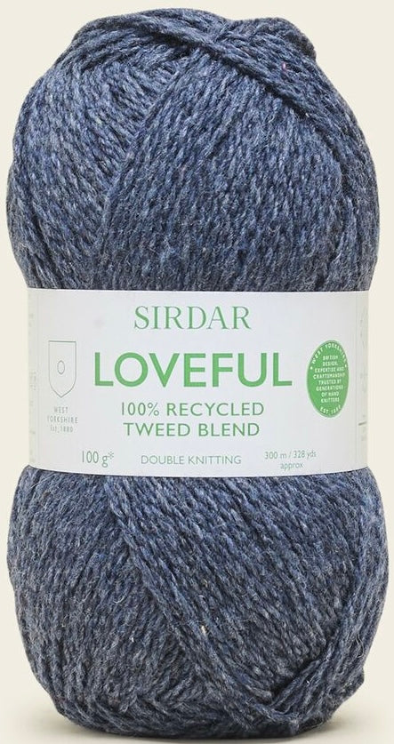 Sirdar Loveful 100% Recycled Tweed Yarn