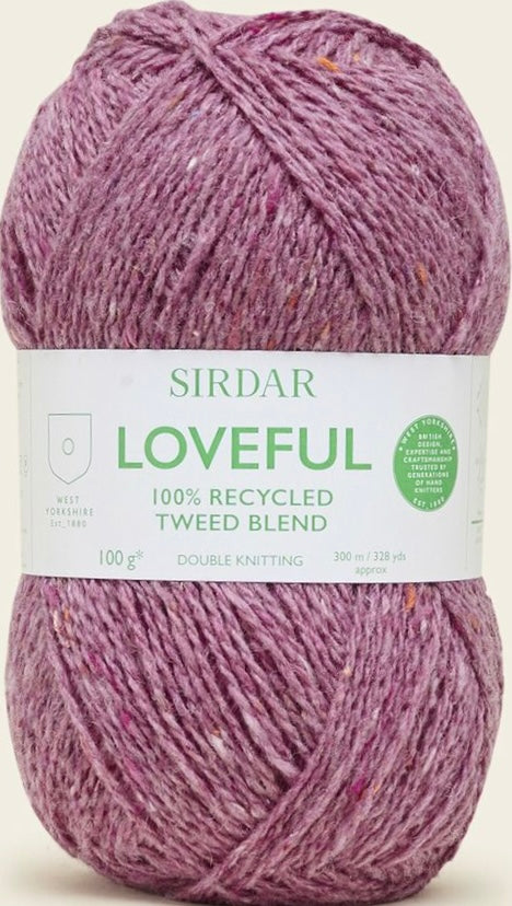 Sirdar Loveful 100% Recycled Tweed Yarn