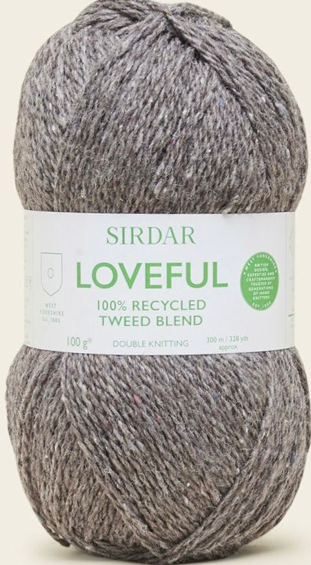 Sirdar Loveful 100% Recycled Tweed Yarn