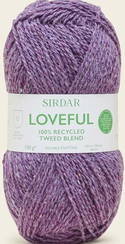 Sirdar Loveful 100% Recycled Tweed Yarn