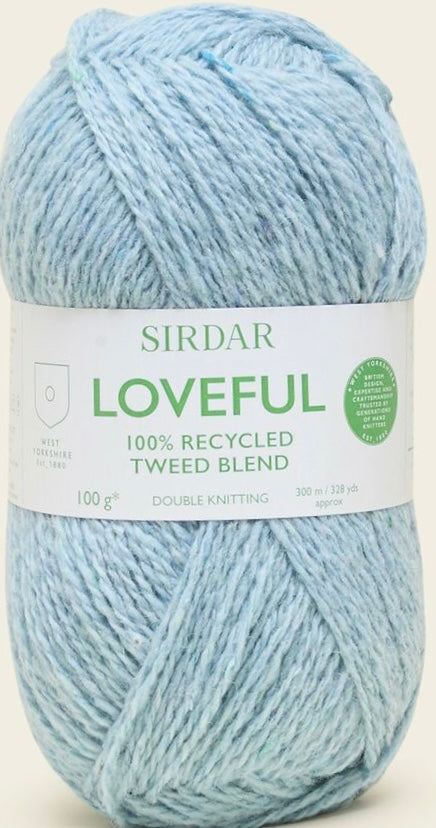 Sirdar Loveful 100% Recycled Tweed Yarn