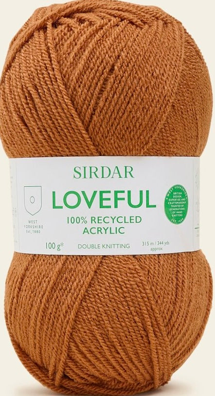 Sirdar Loveful Recycled Double Knitting Yarn