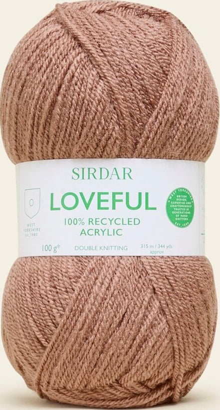 Sirdar Loveful Recycled Double Knitting Yarn