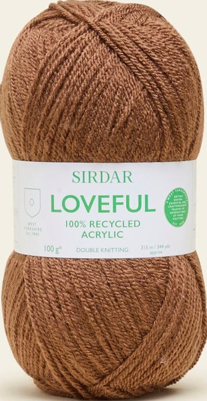 Sirdar Loveful Recycled Double Knitting Yarn