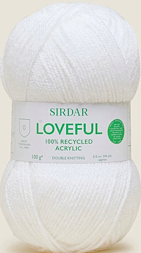 Sirdar Loveful Recycled Double Knitting Yarn