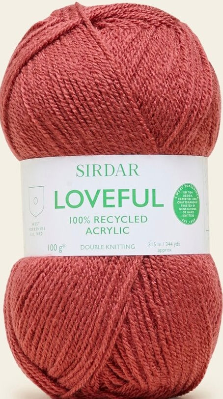 Sirdar Loveful Recycled Double Knitting Yarn