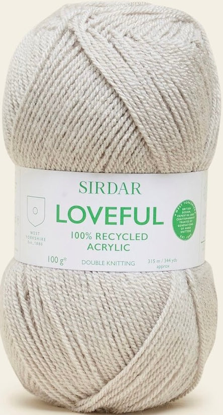 Sirdar Loveful Recycled Double Knitting Yarn