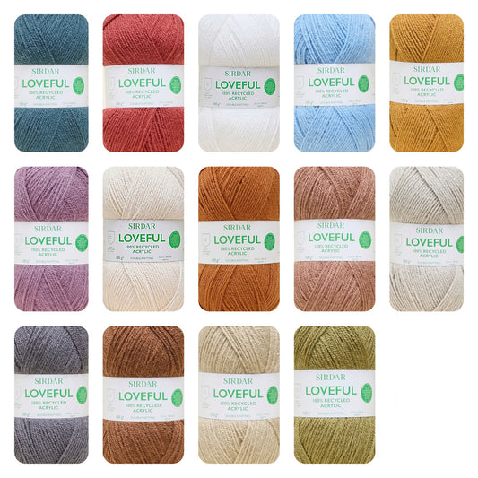 Sirdar Loveful Recycled Double Knitting Yarn