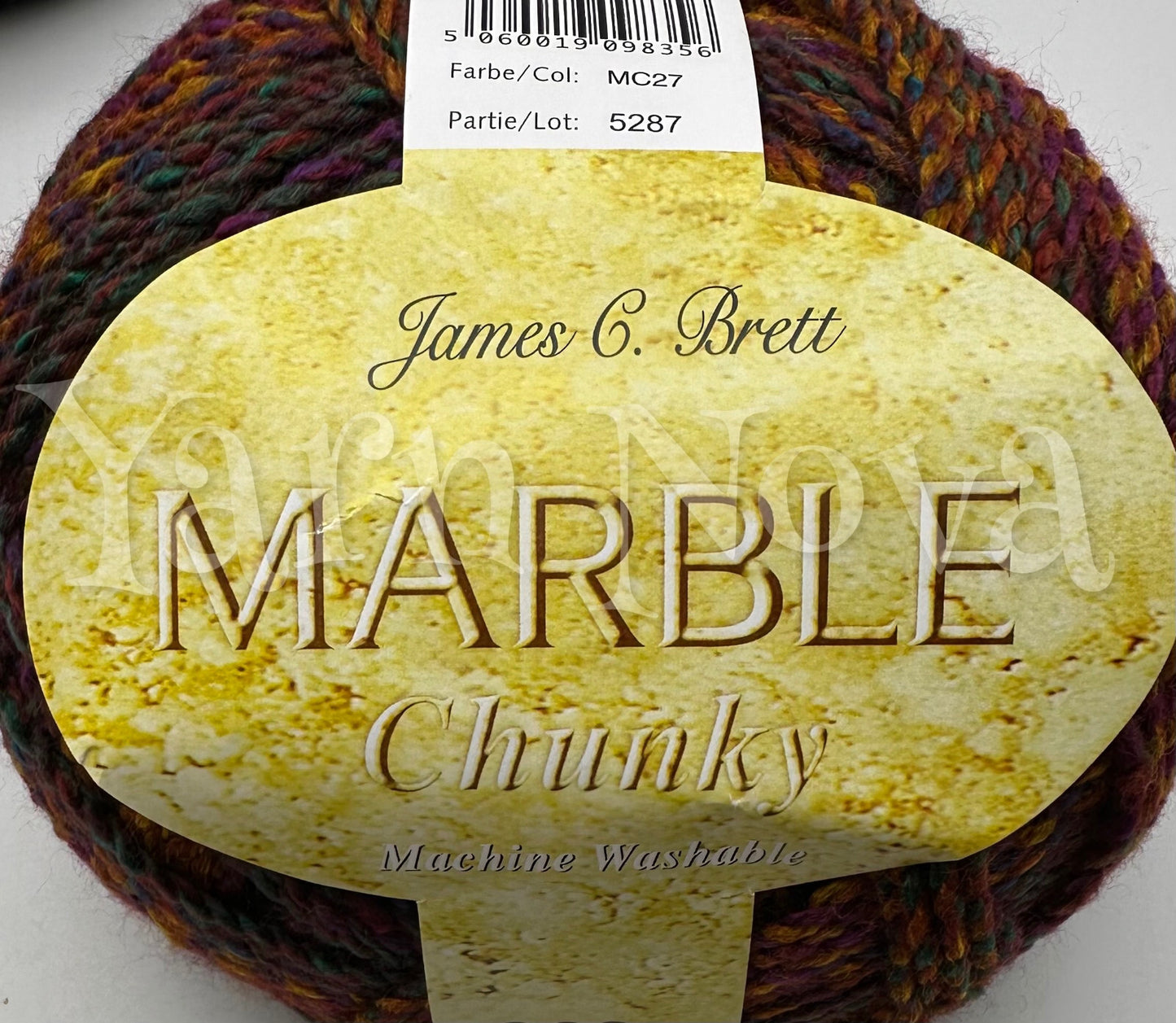 Marble Chunky Knitting Crochet Yarn Wool -James C Brett 200g Balls - All Colours
