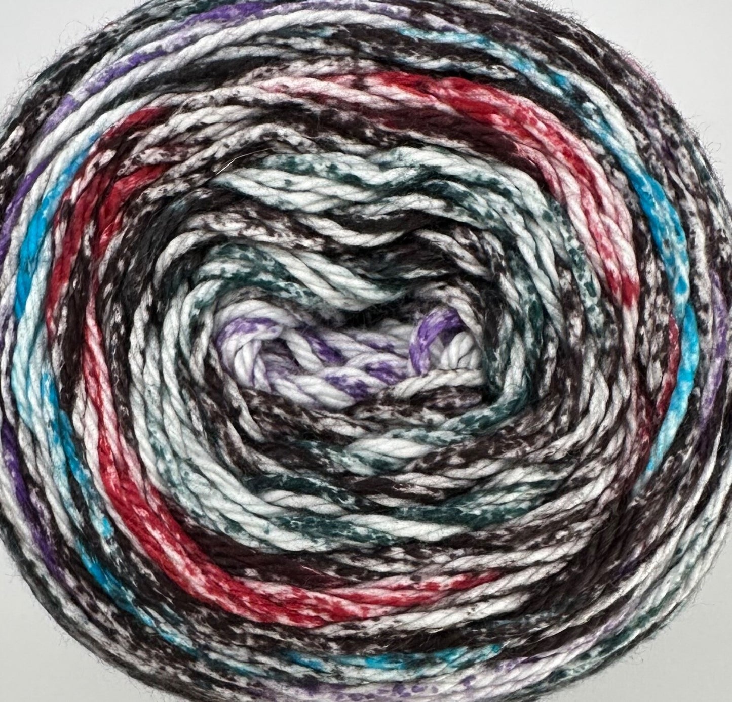James C Brett Cotton Waves Variegated Knitting Crochet Yarn Wool DK - 100g Cake