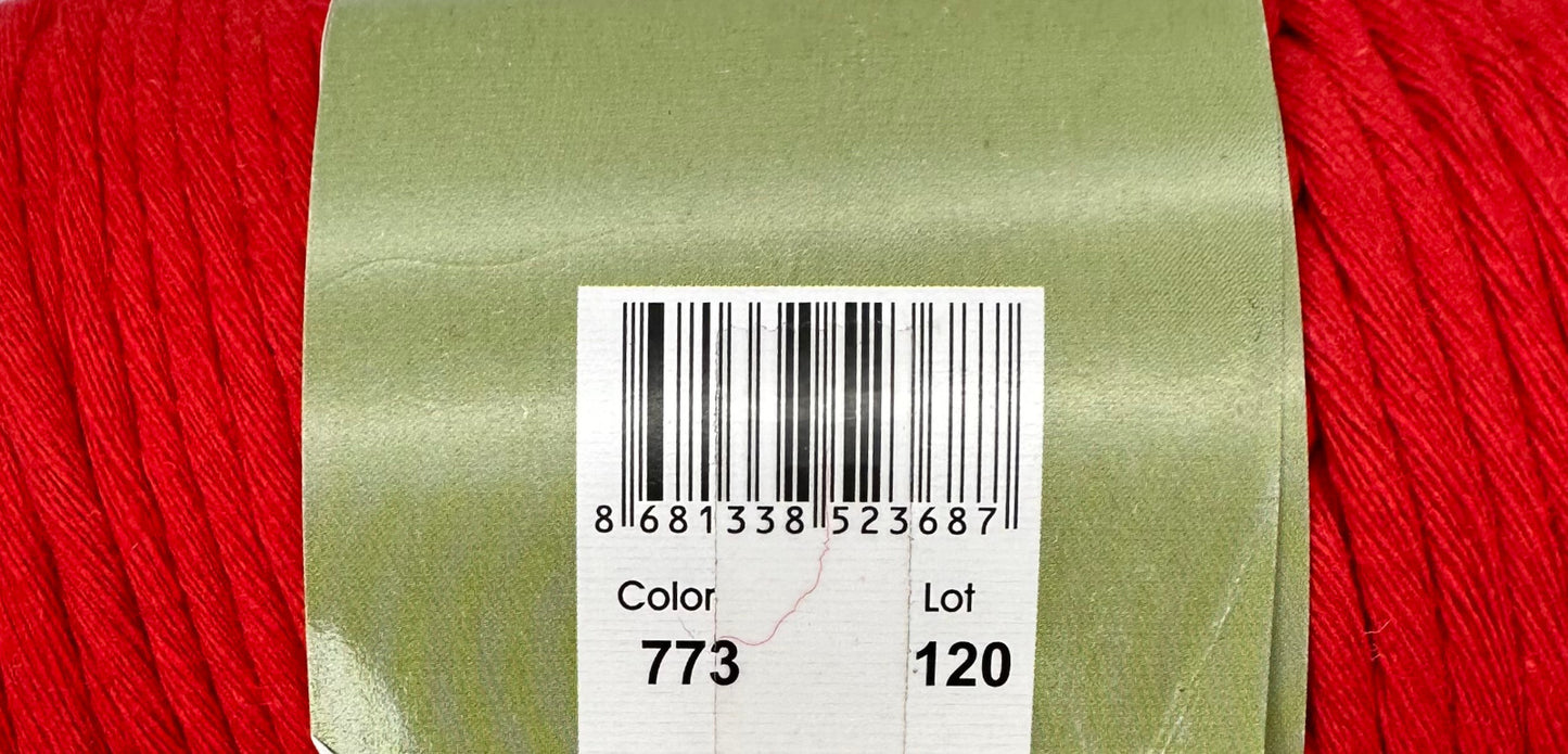YarnArt Twisted Macrame Cord 4mm Single Twist Crochet Macrame Cord - 500g Rolls