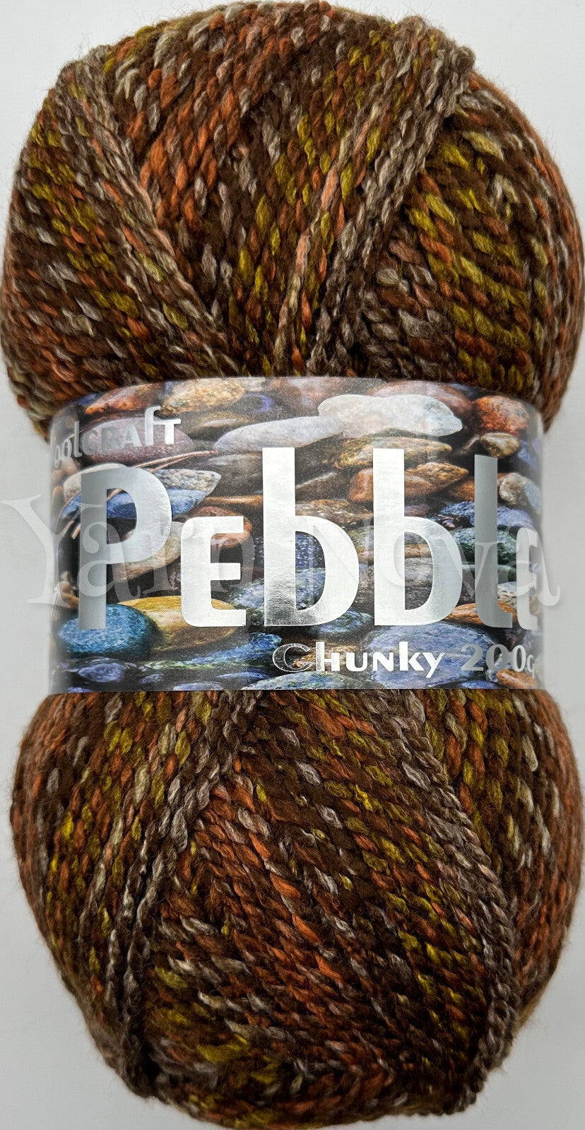 Woolcraft Pebble Chunky Knitting Crochet Yarn Wool - 200g - Choice 40+ Colours -