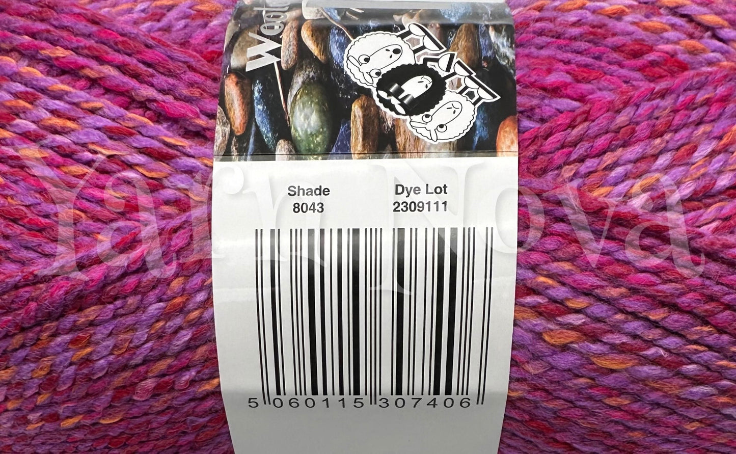 Woolcraft Pebble Chunky Knitting Crochet Yarn Wool - 200g - Choice 40+ Colours -
