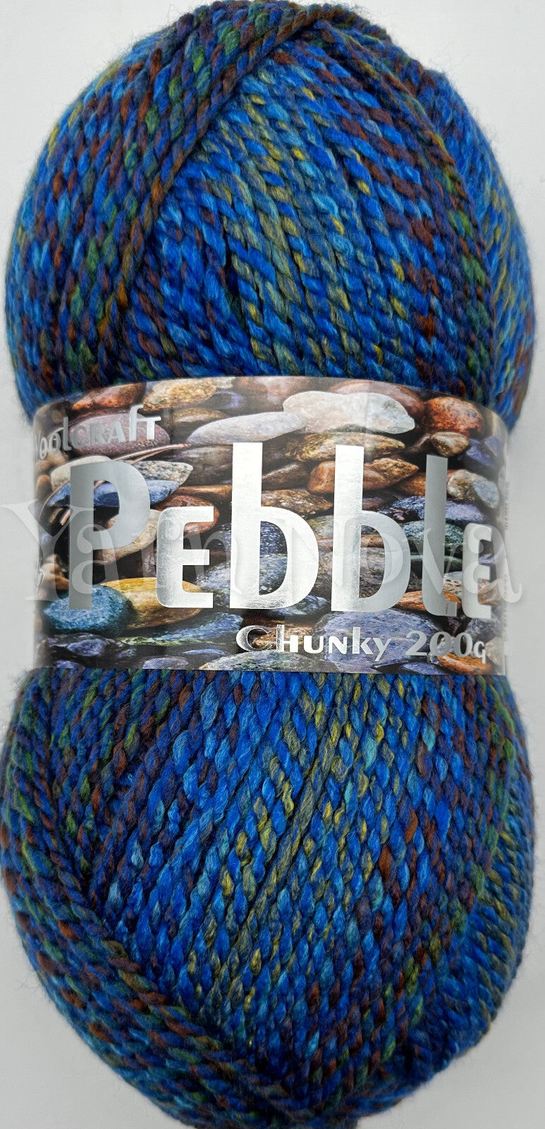 Woolcraft Pebble Chunky Knitting Crochet Yarn Wool - 200g - Choice 40+ Colours -