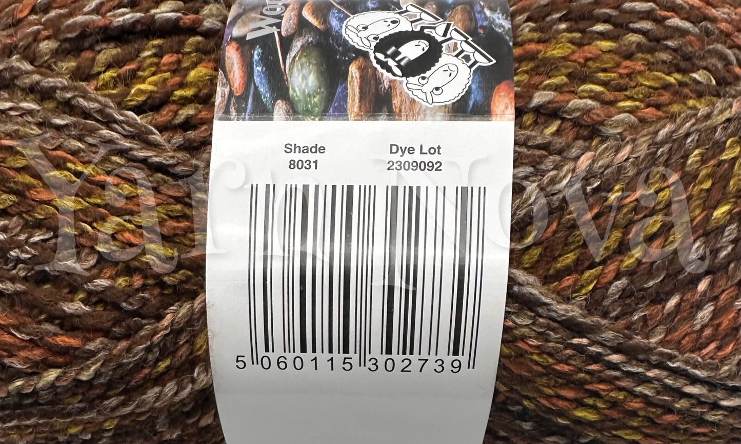 Woolcraft Pebble Chunky Knitting Crochet Yarn Wool - 200g - Choice 40+ Colours -