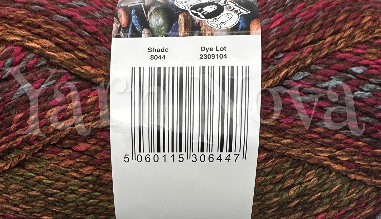 Woolcraft Pebble Chunky Knitting Crochet Yarn Wool - 200g - Choice 40+ Colours -