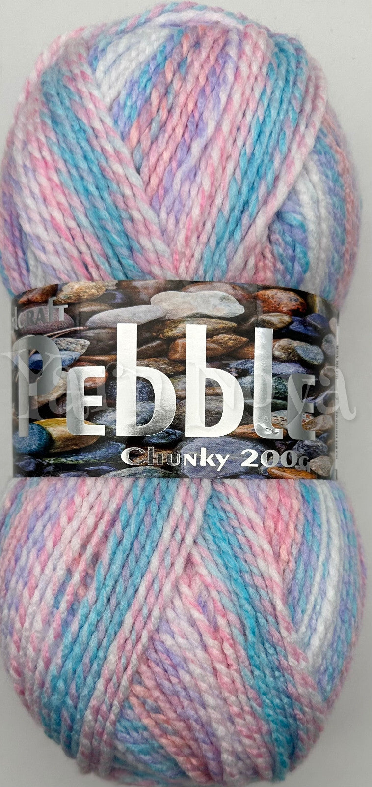 Woolcraft Pebble Chunky Knitting Crochet Yarn Wool - 200g - Choice 40+ Colours -