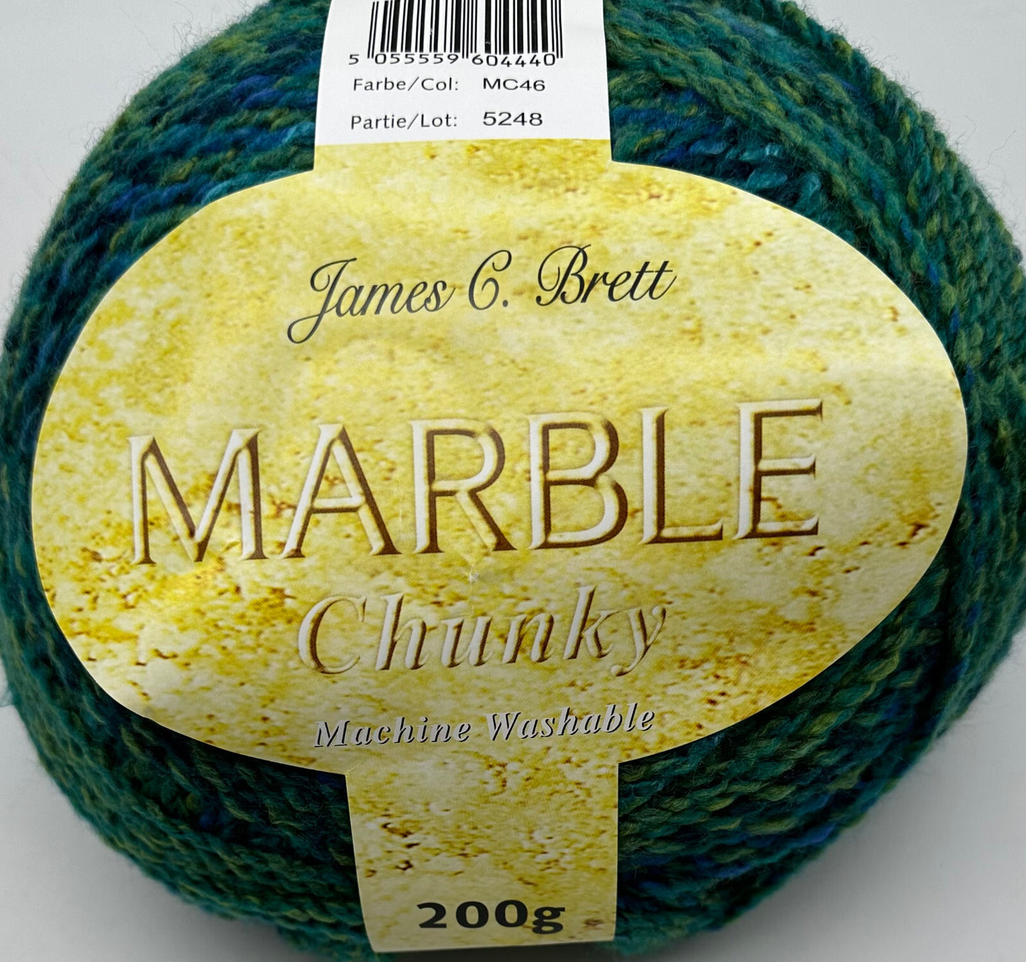 Marble Chunky Knitting Crochet Yarn Wool -James C Brett 200g Balls - All Colours
