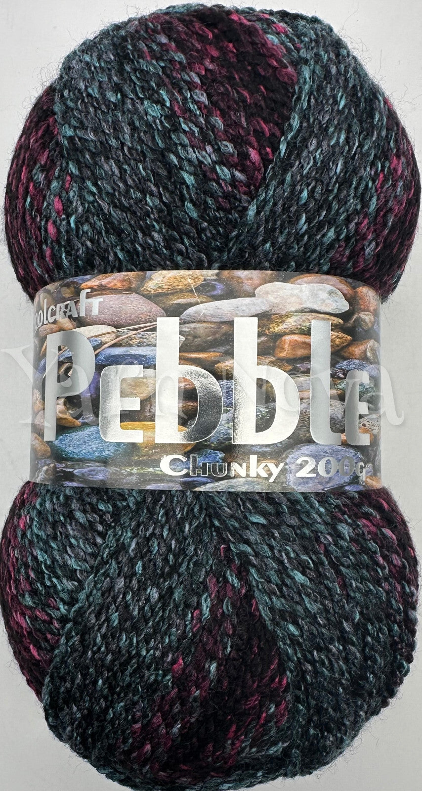 Woolcraft Pebble Chunky Knitting Crochet Yarn Wool - 200g - Choice 40+ Colours -