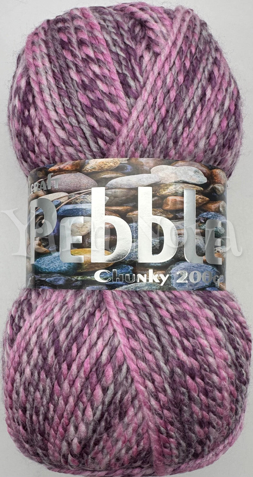 Woolcraft Pebble Chunky Knitting Crochet Yarn Wool - 200g - Choice 40+ Colours -