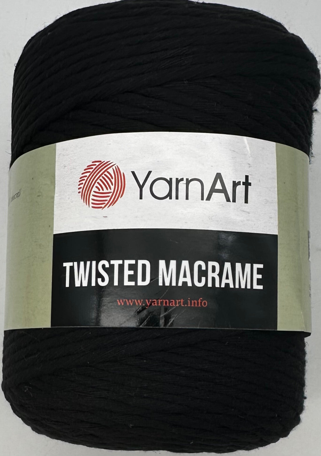 YarnArt Twisted Macrame Cord 4mm Single Twist Crochet Macrame Cord - 500g Rolls