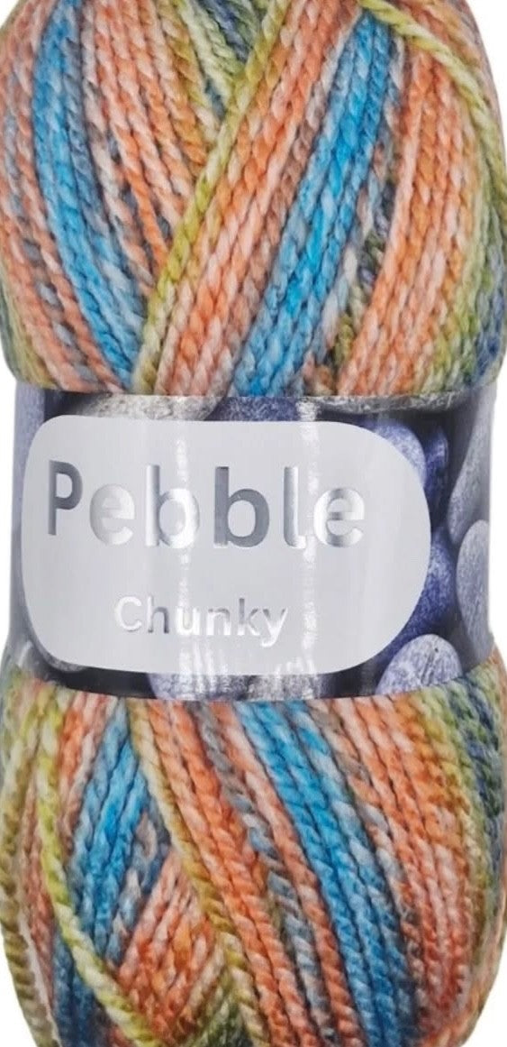 Woolcraft Pebble Chunky Knitting Crochet Yarn Wool - 200g - Choice 40+ Colours -
