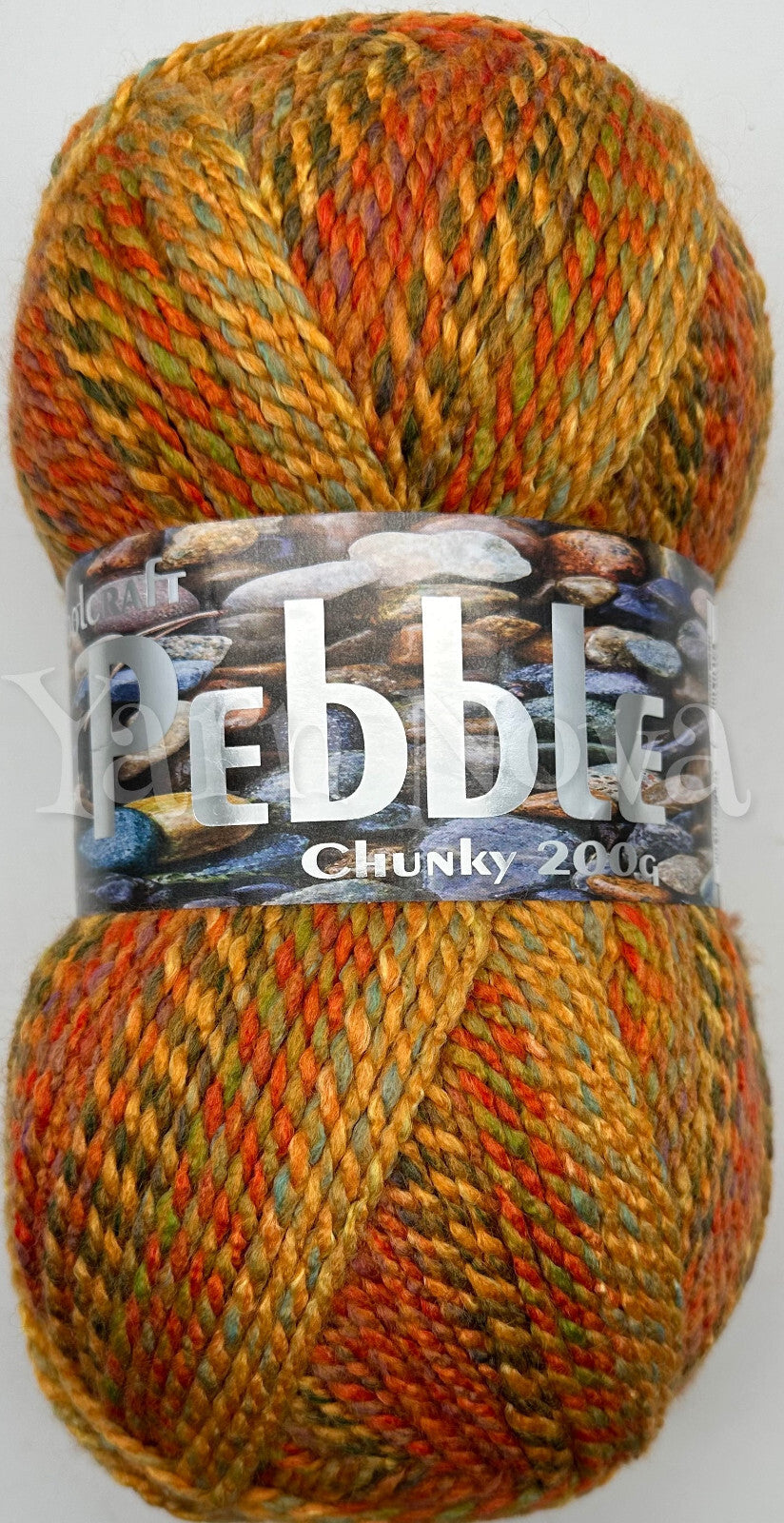 Woolcraft Pebble Chunky Knitting Crochet Yarn Wool - 200g - Choice 40+ Colours -