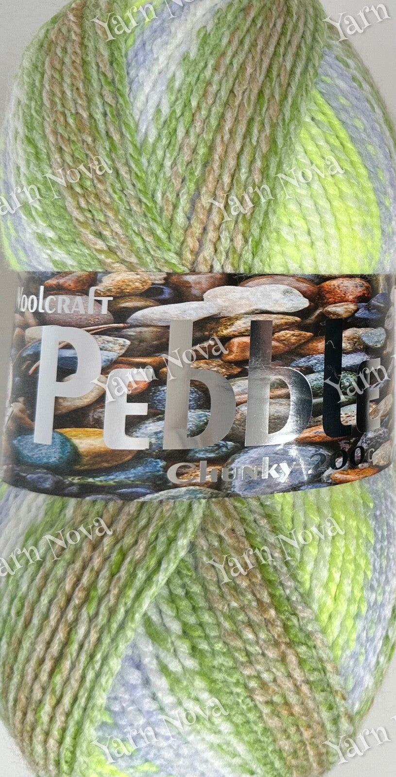 Woolcraft Pebble Chunky Knitting Crochet Yarn Wool - 200g - Choice 40+ Colours -