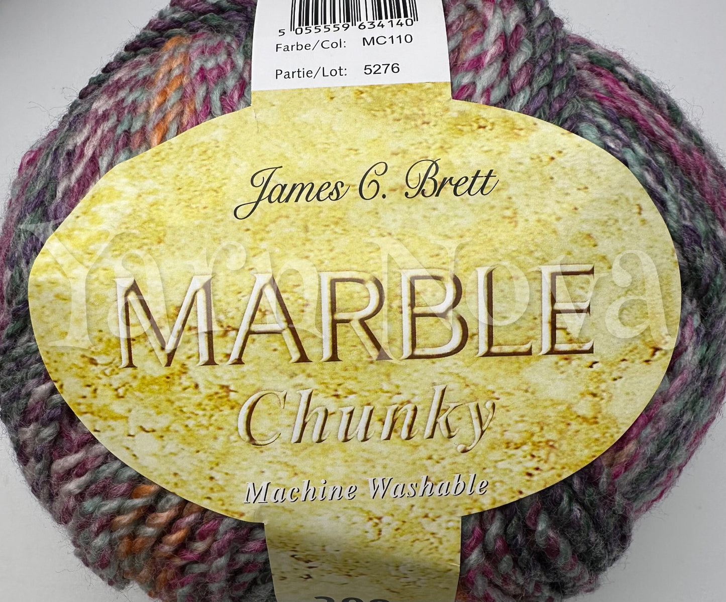 Marble Chunky Knitting Crochet Yarn Wool -James C Brett 200g Balls - All Colours