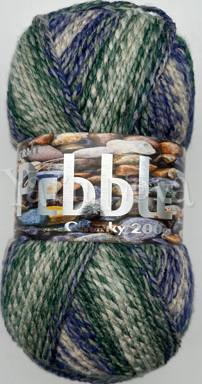 Woolcraft Pebble Chunky Knitting Crochet Yarn Wool - 200g - Choice 40+ Colours -