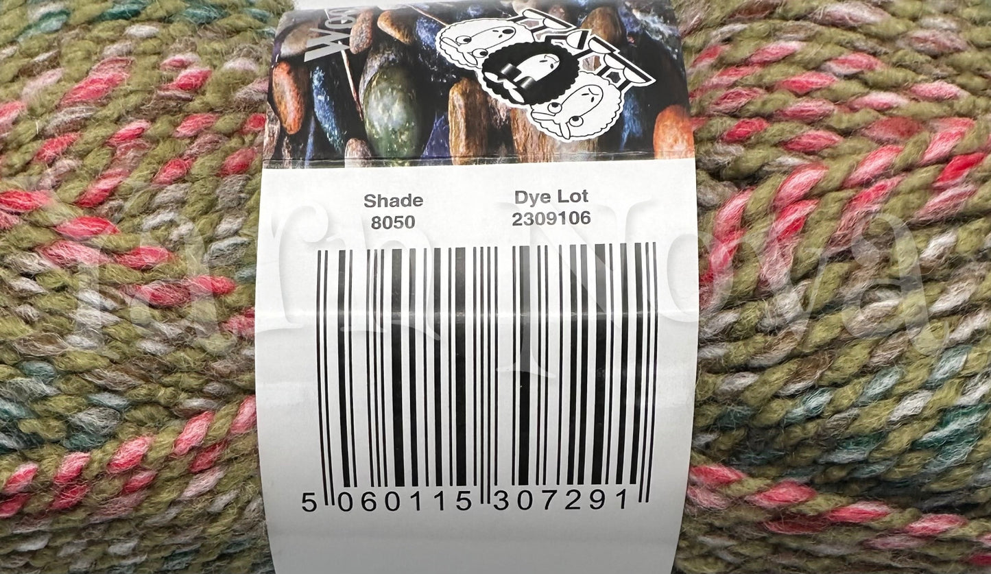 Woolcraft Pebble Chunky Knitting Crochet Yarn Wool - 200g - Choice 40+ Colours -