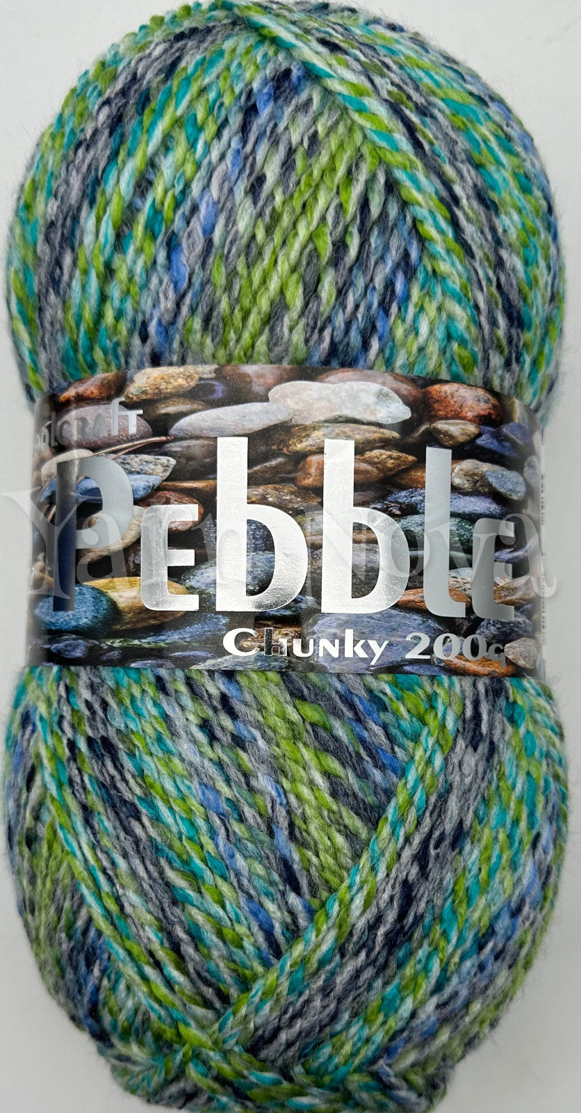Woolcraft Pebble Chunky Knitting Crochet Yarn Wool - 200g - Choice 40+ Colours -