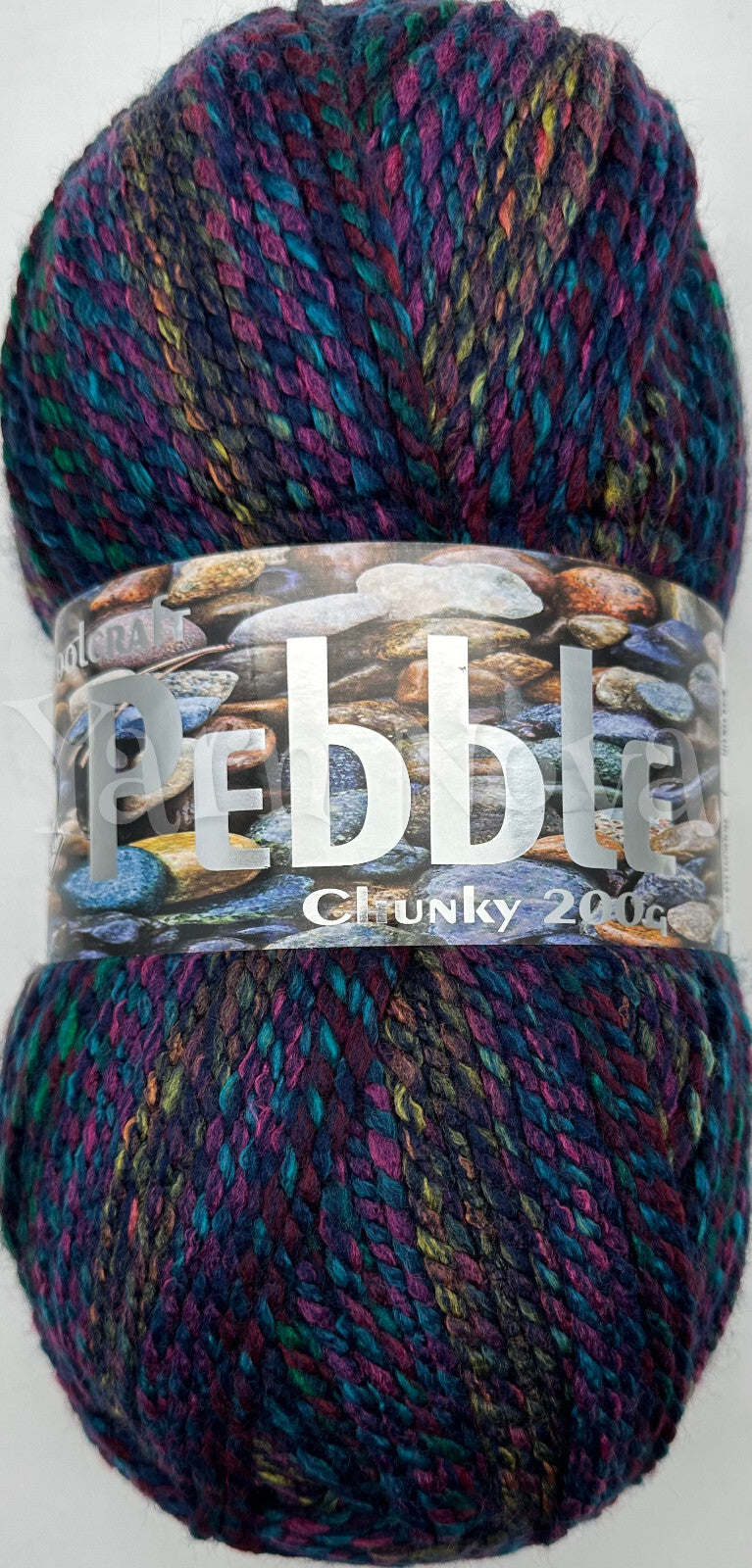Woolcraft Pebble Chunky Knitting Crochet Yarn Wool - 200g - Choice 40+ Colours -