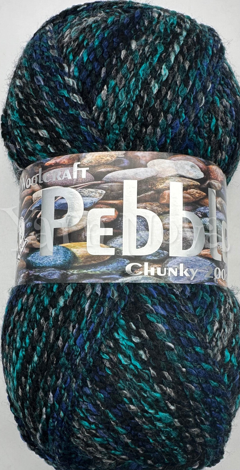 Woolcraft Pebble Chunky Knitting Crochet Yarn Wool - 200g - Choice 40+ Colours -